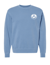 Load image into Gallery viewer, Lighthouse Crewneck Sweatshirt- Huron Blue
