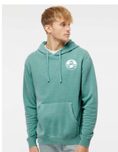 Load image into Gallery viewer, Lighthouse Hoodie Sweatshirt- Mackinac Green