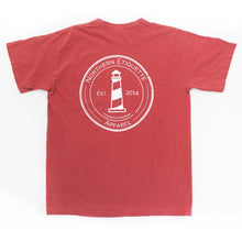 Load image into Gallery viewer, Vintage Logo Crimson Short Sleeve Tshirt
