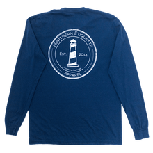 Load image into Gallery viewer, Vintage Logo Navy Long Sleeve Tshirt
