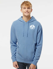 Load image into Gallery viewer, Lighthouse Hoodie Sweatshirt- Huron Blue
